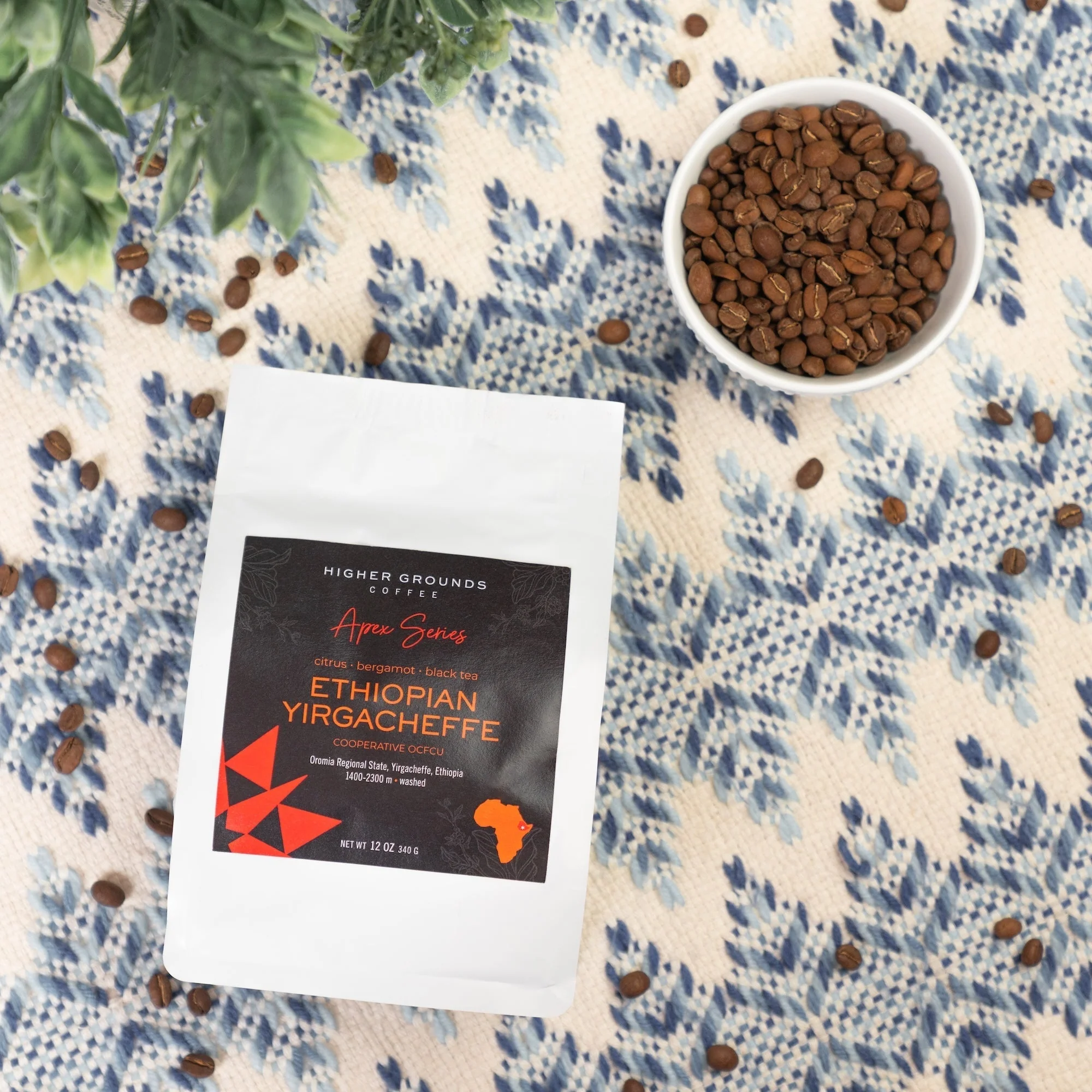 Apex Ethiopian Yirgacheffe by Higher Grounds Coffee - Image 2