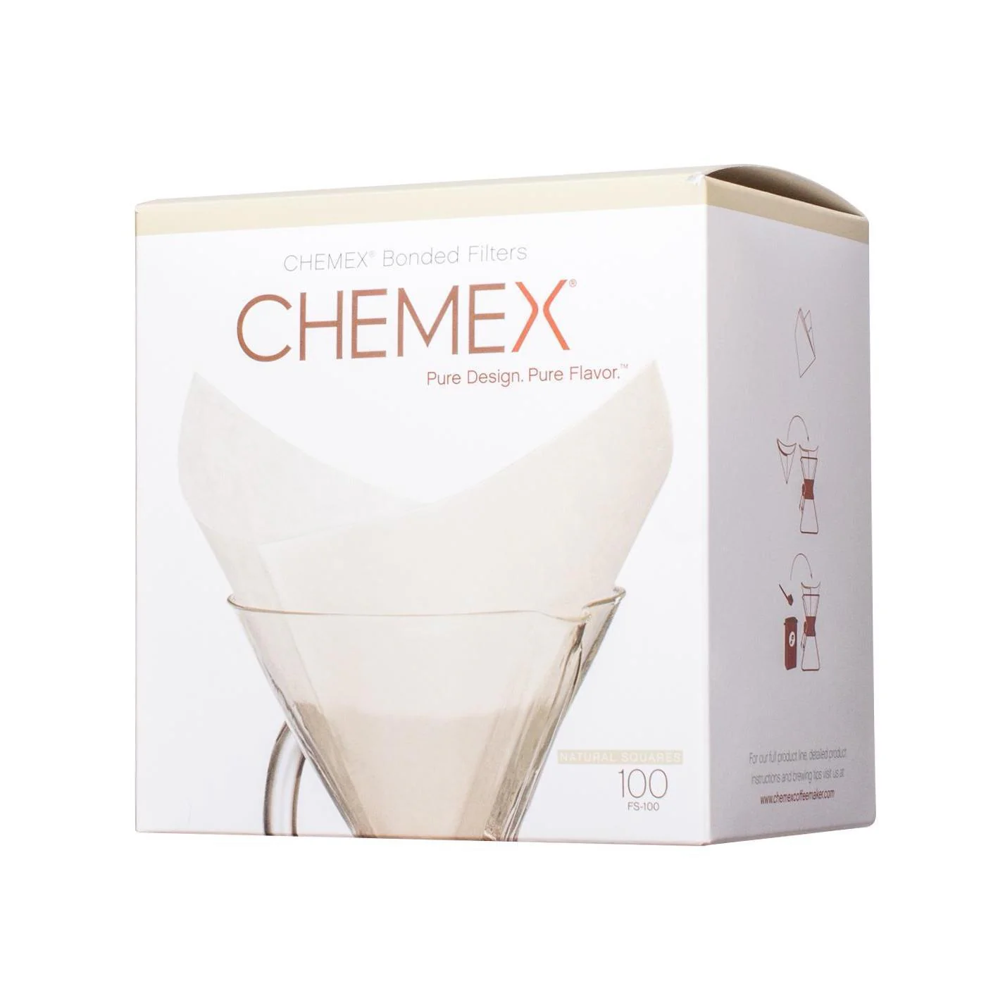 Chemex Pre-Folded Filters Square