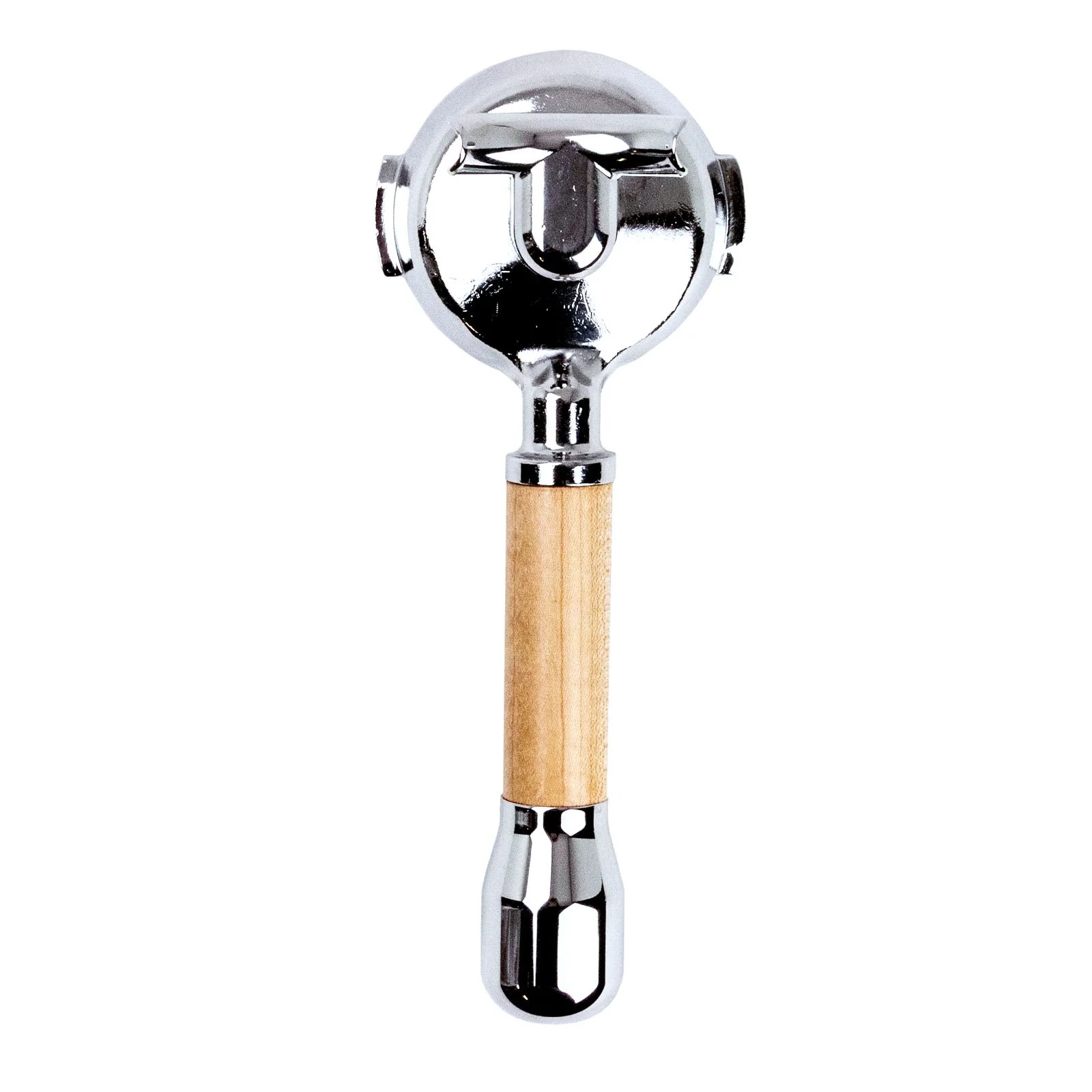 Style 7 Wood Spouted Portafilter - Image 3