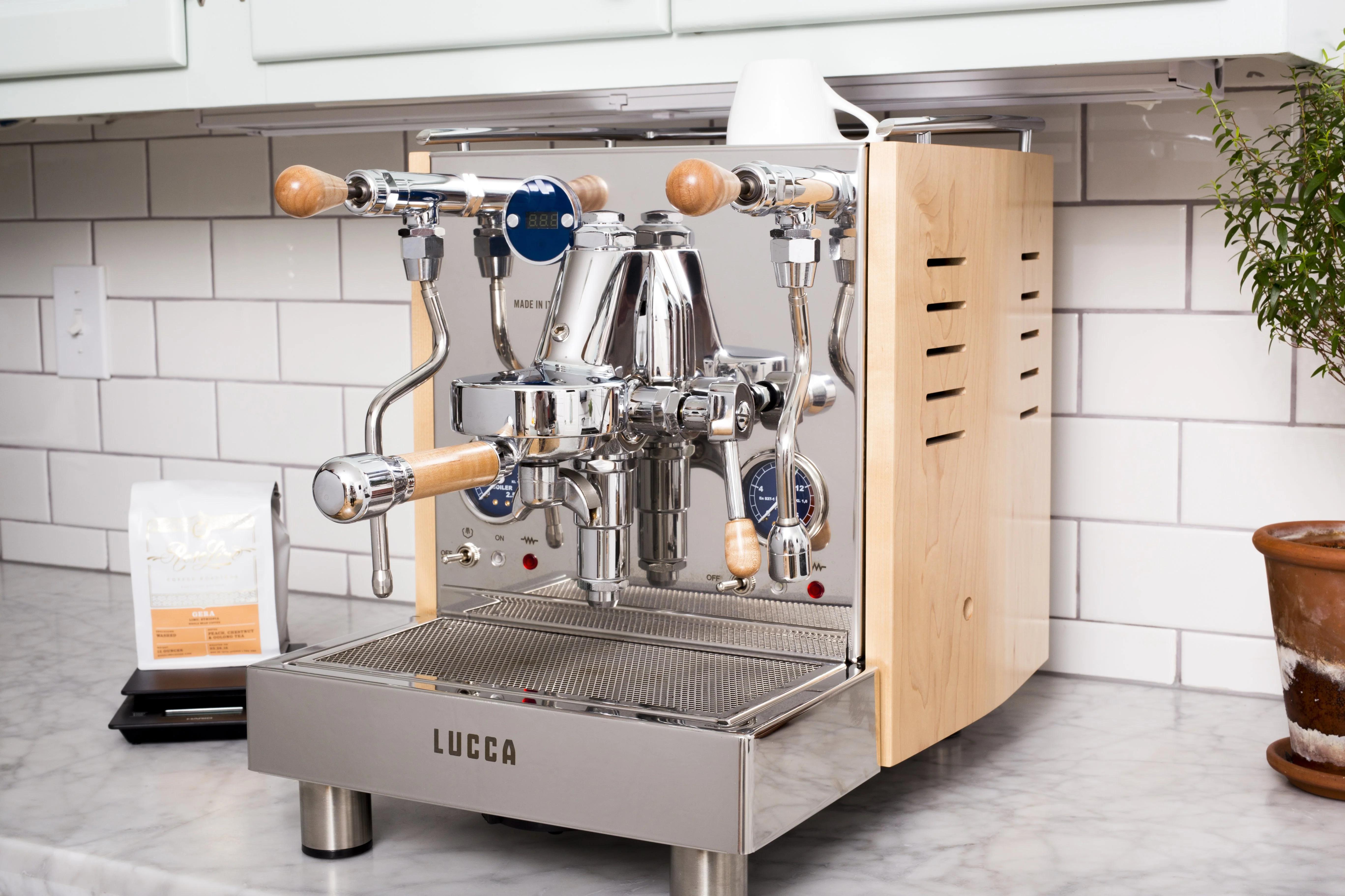Style 7 Wood Spouted Portafilter - Image 8