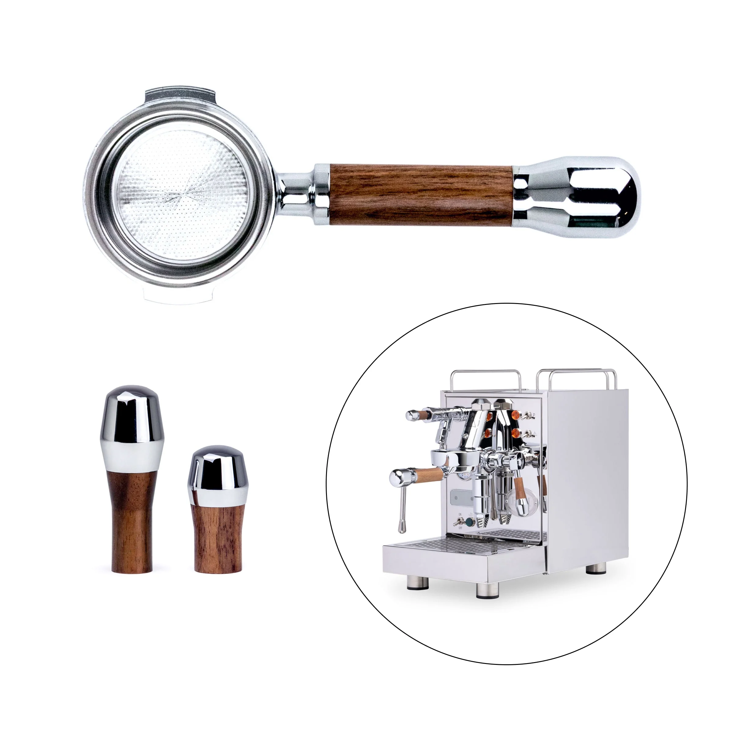 Espresso Machine Wood Touch Points - Image 2