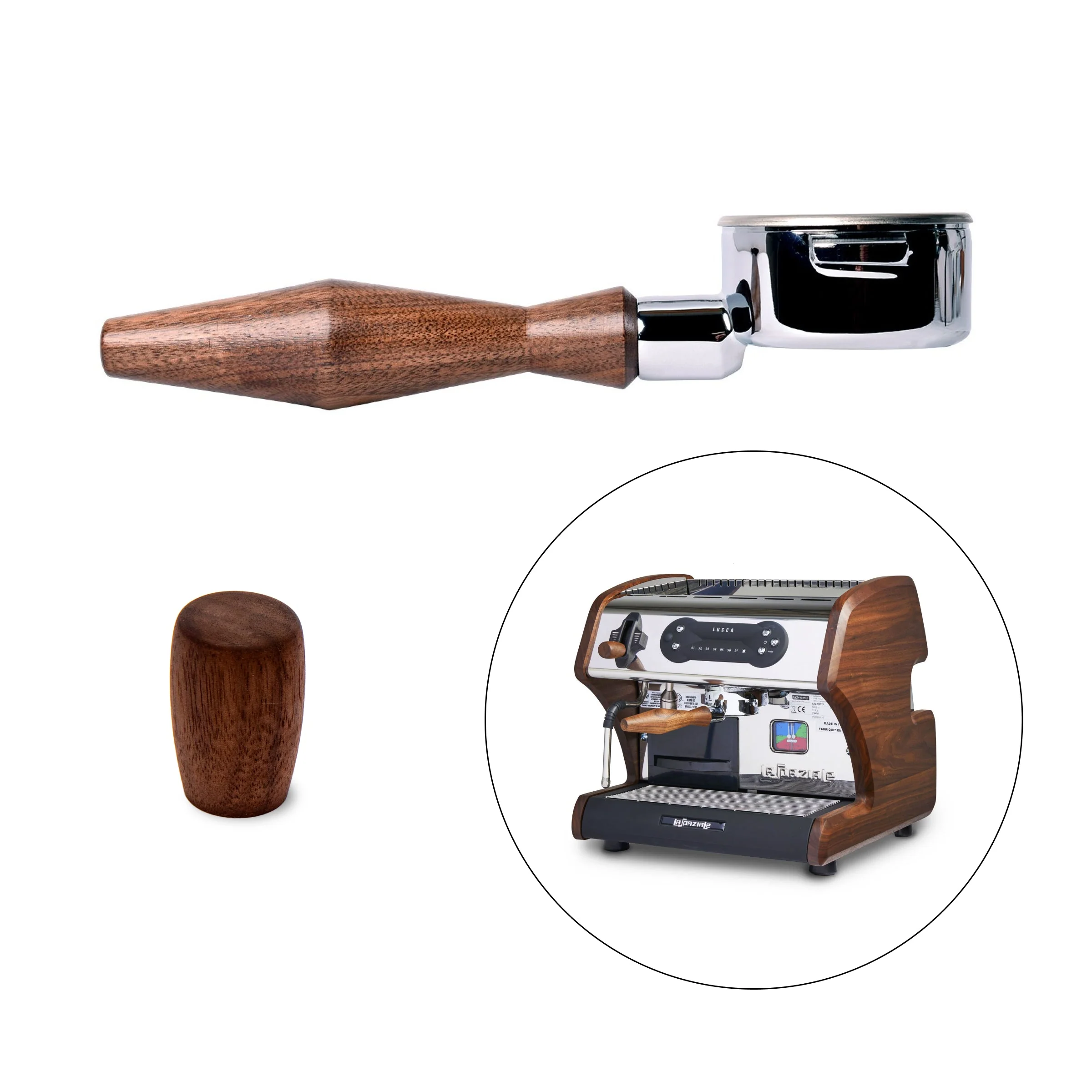 Espresso Machine Wood Touch Points - Image 4