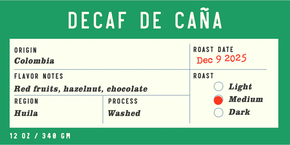 Colombia | Decaf de Caña - Image 2