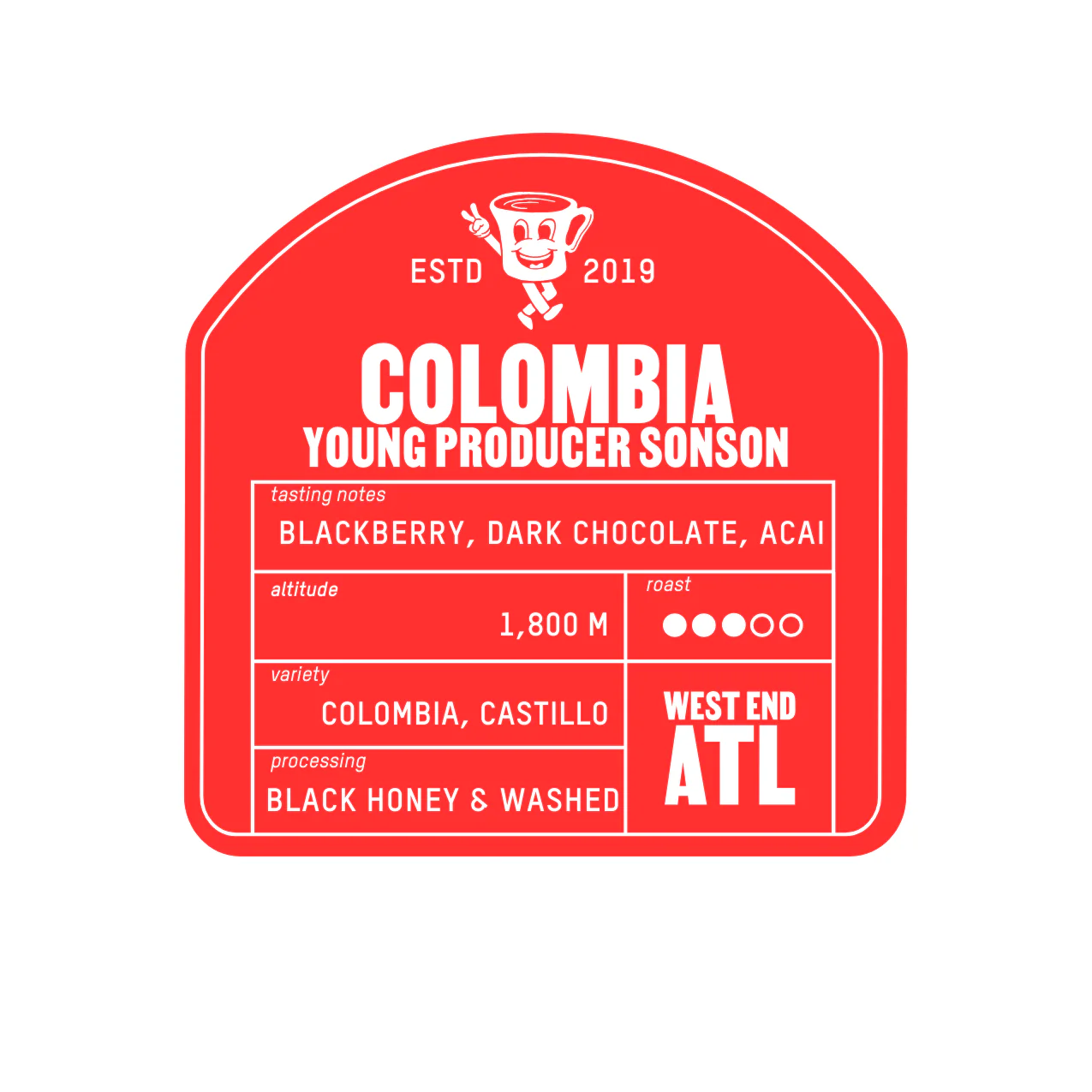 COLOMBIA, SONSON BLACK HONEY - Image 3