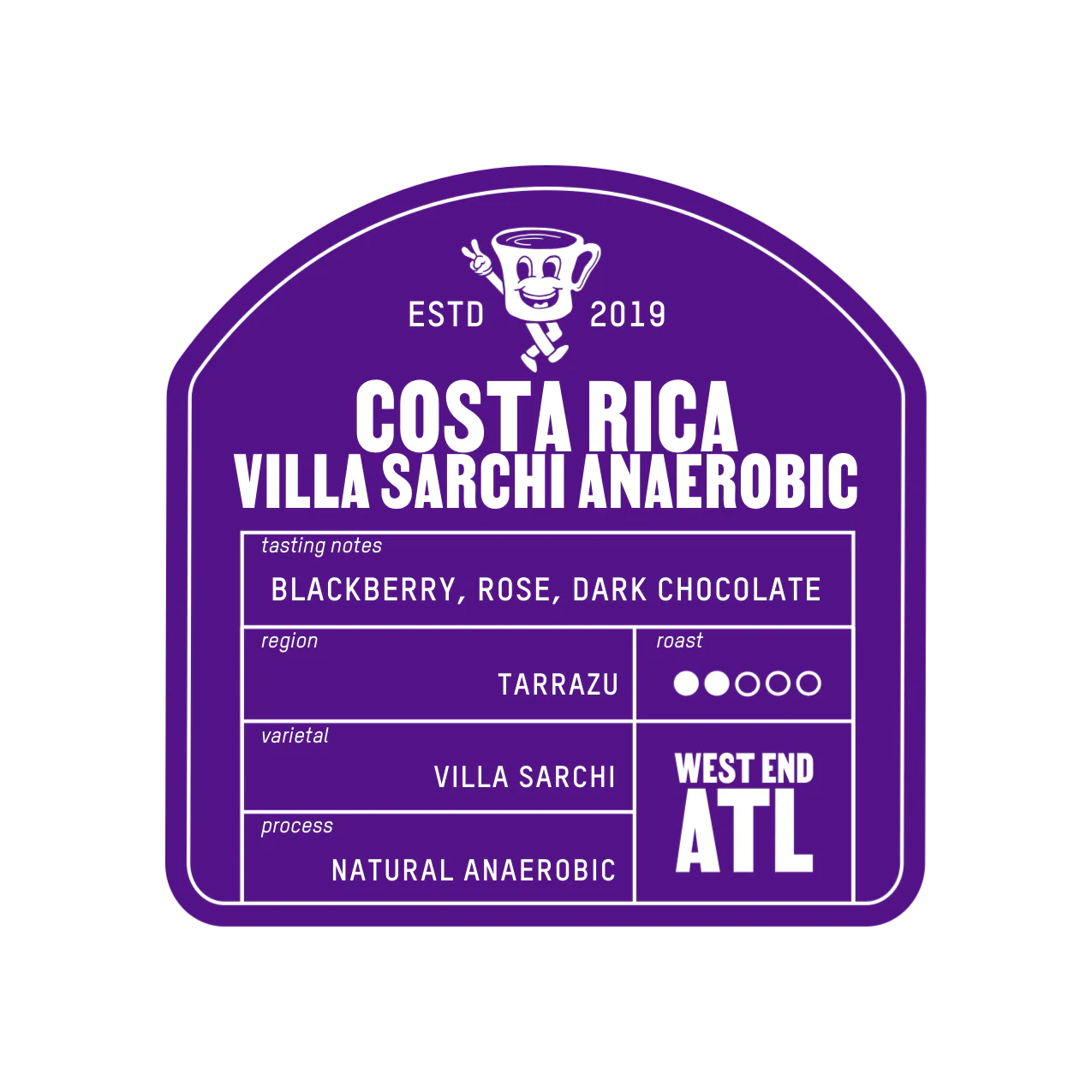 COSTA RICA VILLA SARCHI ANAEROBIC - Image 3