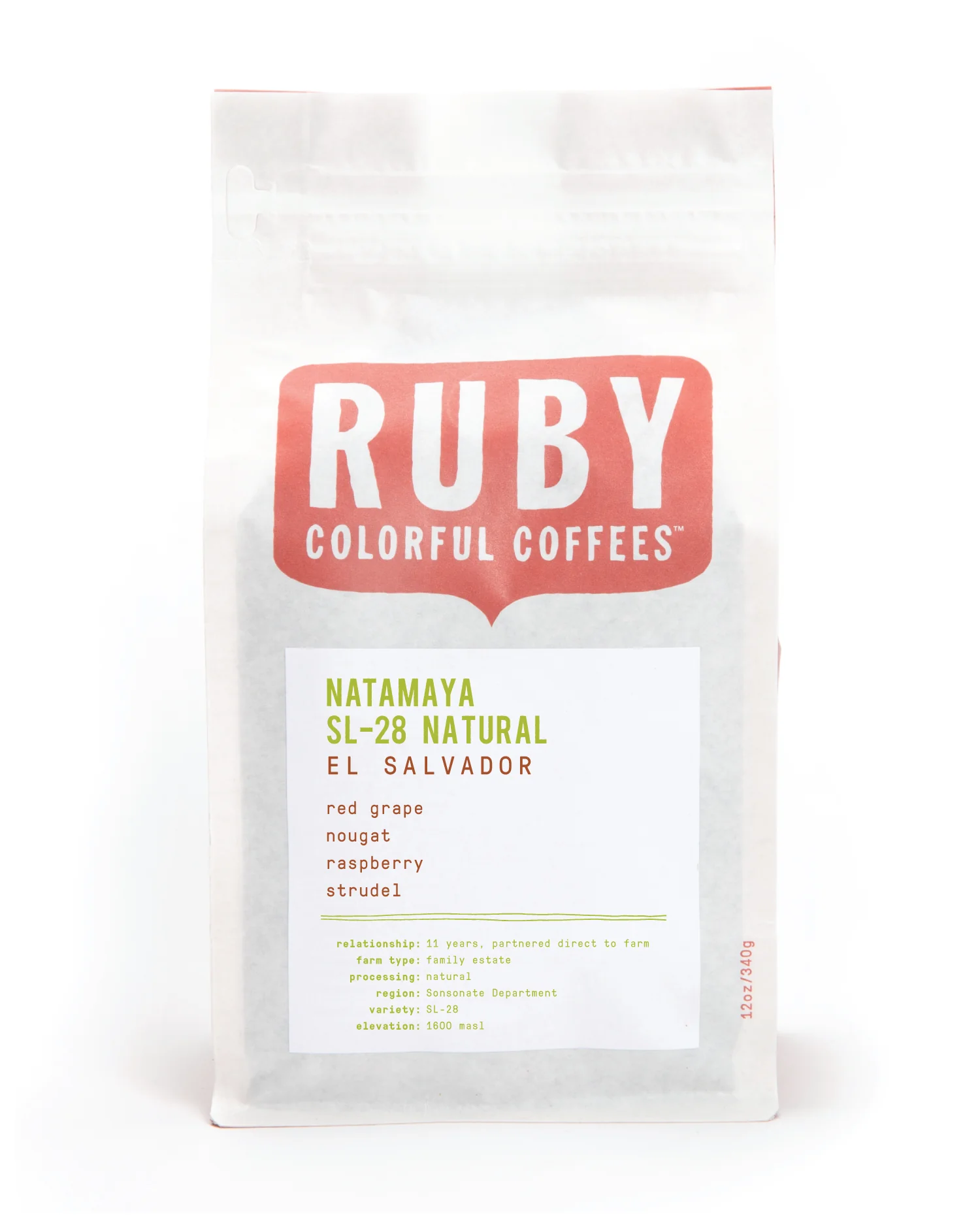 El Salvador Natamaya SL-28 Natural