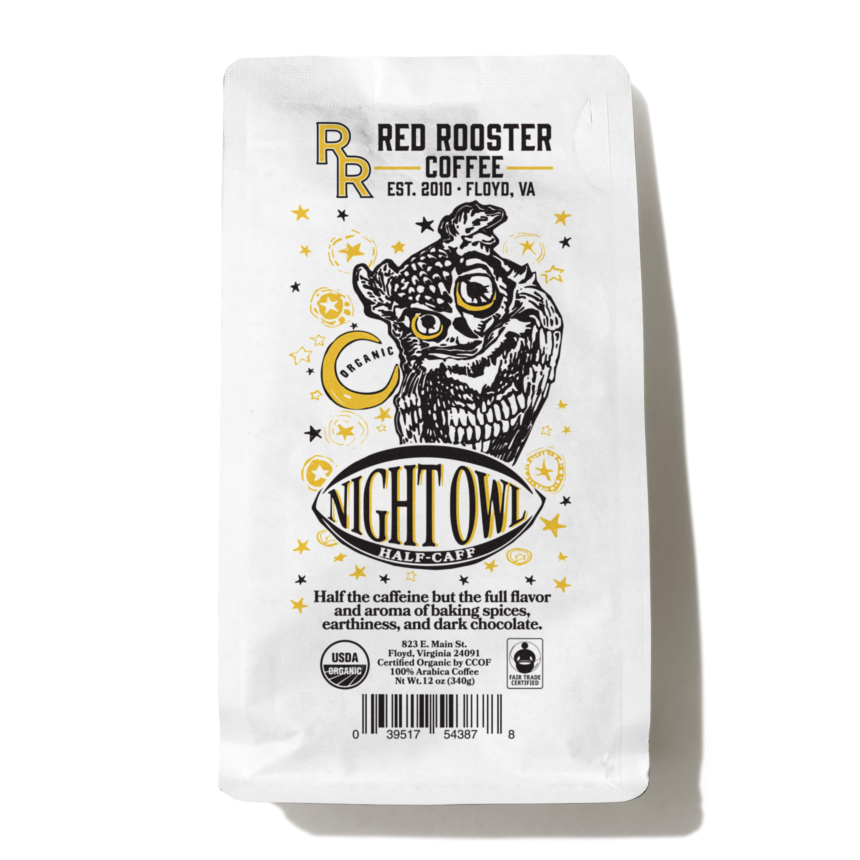 Organic Night Owl Half-Caff