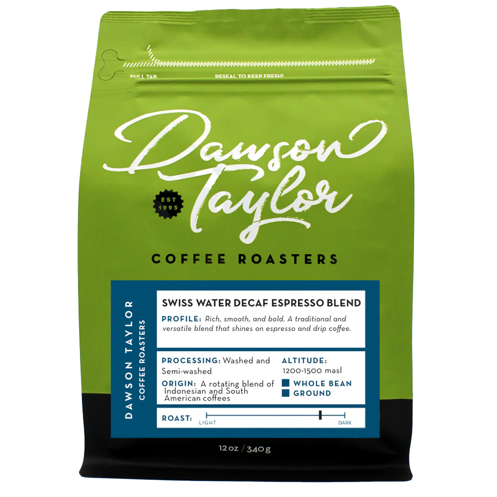 Swiss Water Decaf Espresso Blend